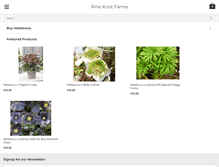Tablet Screenshot of pineknotfarms.com